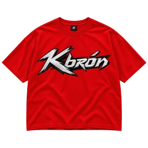 Chrome Rojo de KBRÓN, Rojo / Logo cromo