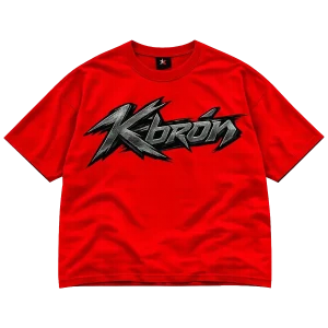 Graphite Rojo de KBRÓN, Rojo / Logo grafito
